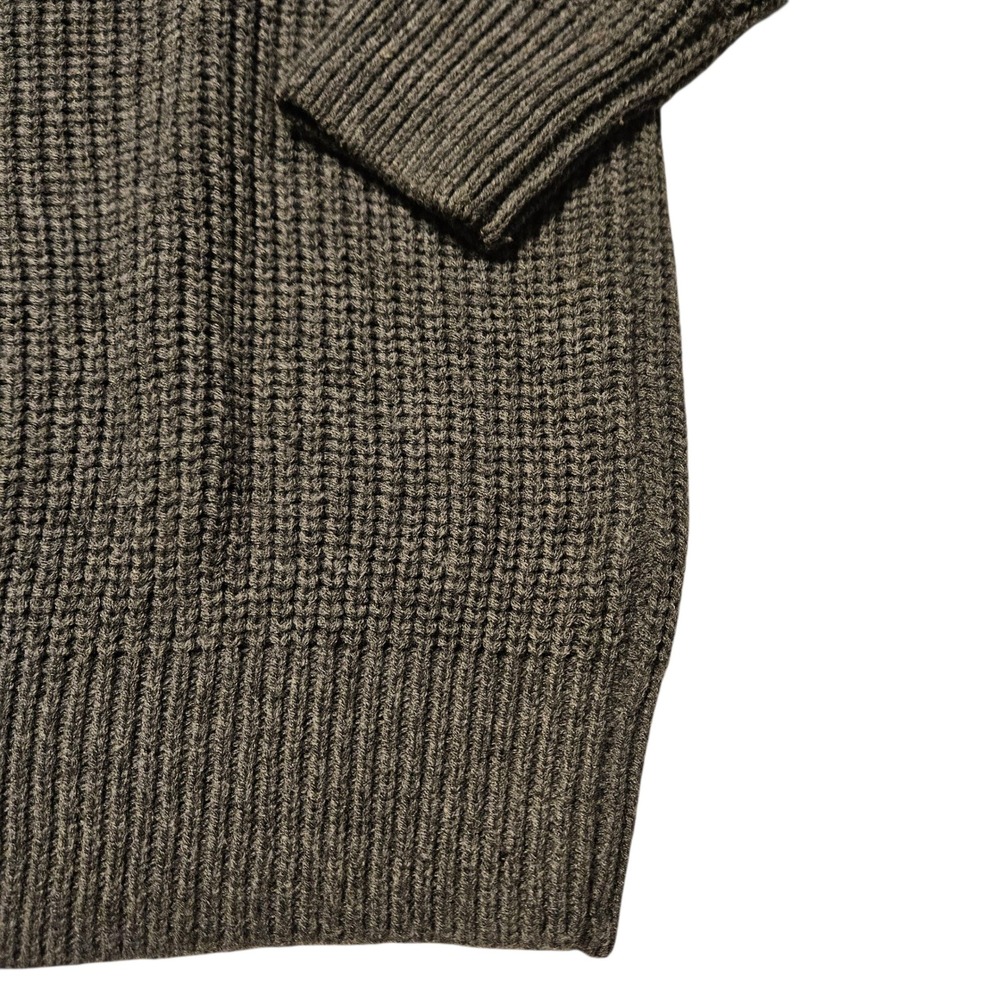Mustard Seed Womens Gray‎ Pearl Embellished Long Sleeve Knit Sweater Size M - Picture 6 of 11